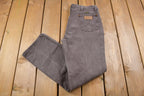 Vintage 1990's Wrangler Brown Denim Pants 34 x 31