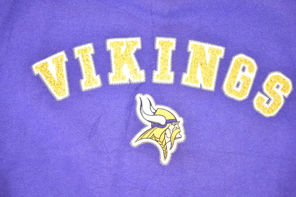 Vintage 1990s Minnesota Vikings Riddell NFL Crewneck Sweatshirt Mens L