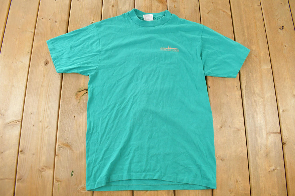 Vintage 1990s Churchill Downs Graphic T-Shirt Men's Medium