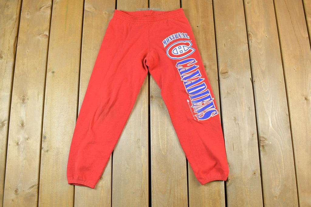 Vintage 1993 Montreal Canadiens Youth Track Pants