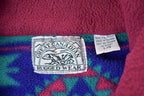 Vintage 1990s Great Canadian Rugged Wear Fleece Quarter Zip Sweater /
