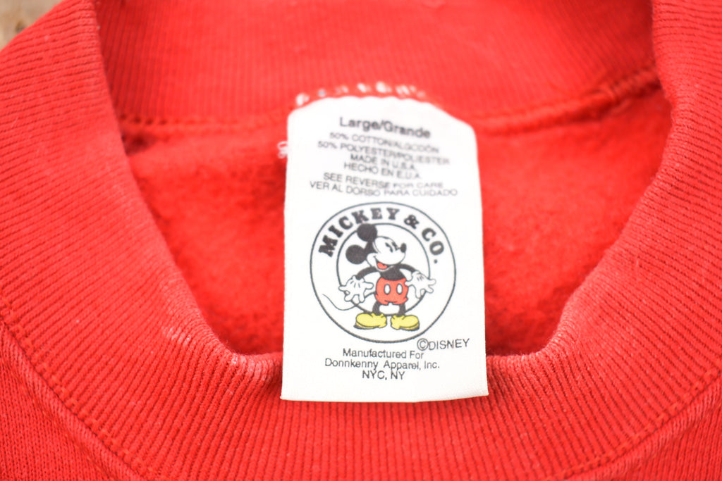 Vintage 1990s Mickey Mouse Disney Crewneck