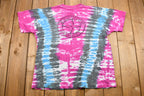Vintage 1990s Schwinn Cycles Quality Tie-Dye T-Shirt