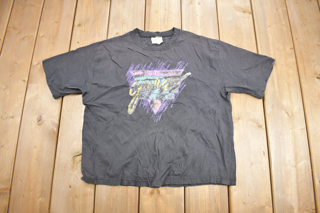 Vintage 1980s Guess Graphic Cropped T Shirt