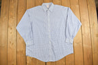 Vintage 1990s Brooks Brothers Check Button Up Shirt