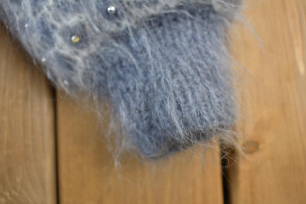 Vintage 1980s Mohair Cardigan Sweater