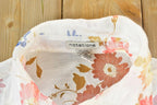 Vintage 1990s Notations See Through Floral Button Up Shirt