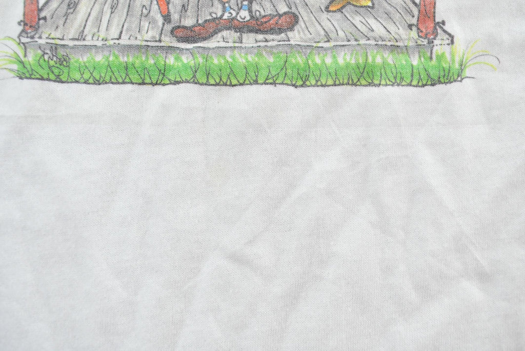 Vintage 1990s Gone Fishin T-Shirt Men's XL /