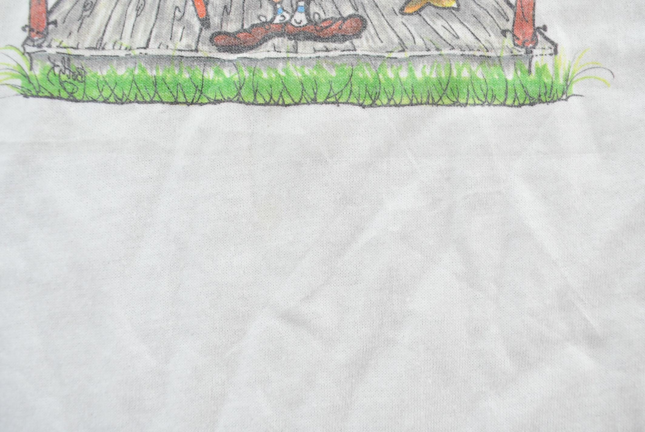 Vintage 1990s Gone Fishin T-Shirt Men's XL /