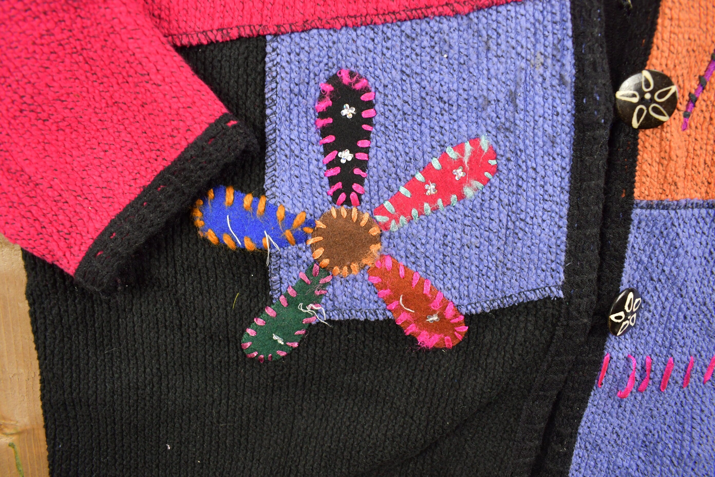 Vintage 1990s Indigo Moon Knit Sweater