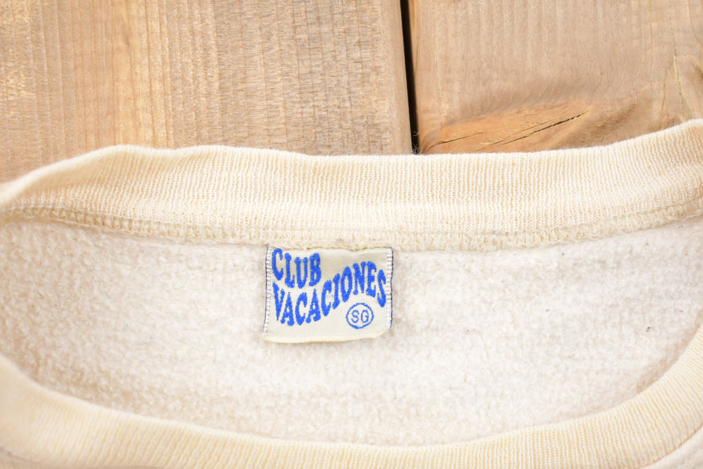 Vintage 1990s Club Vacaciones Santa Tecla Crewneck Sweatshirt