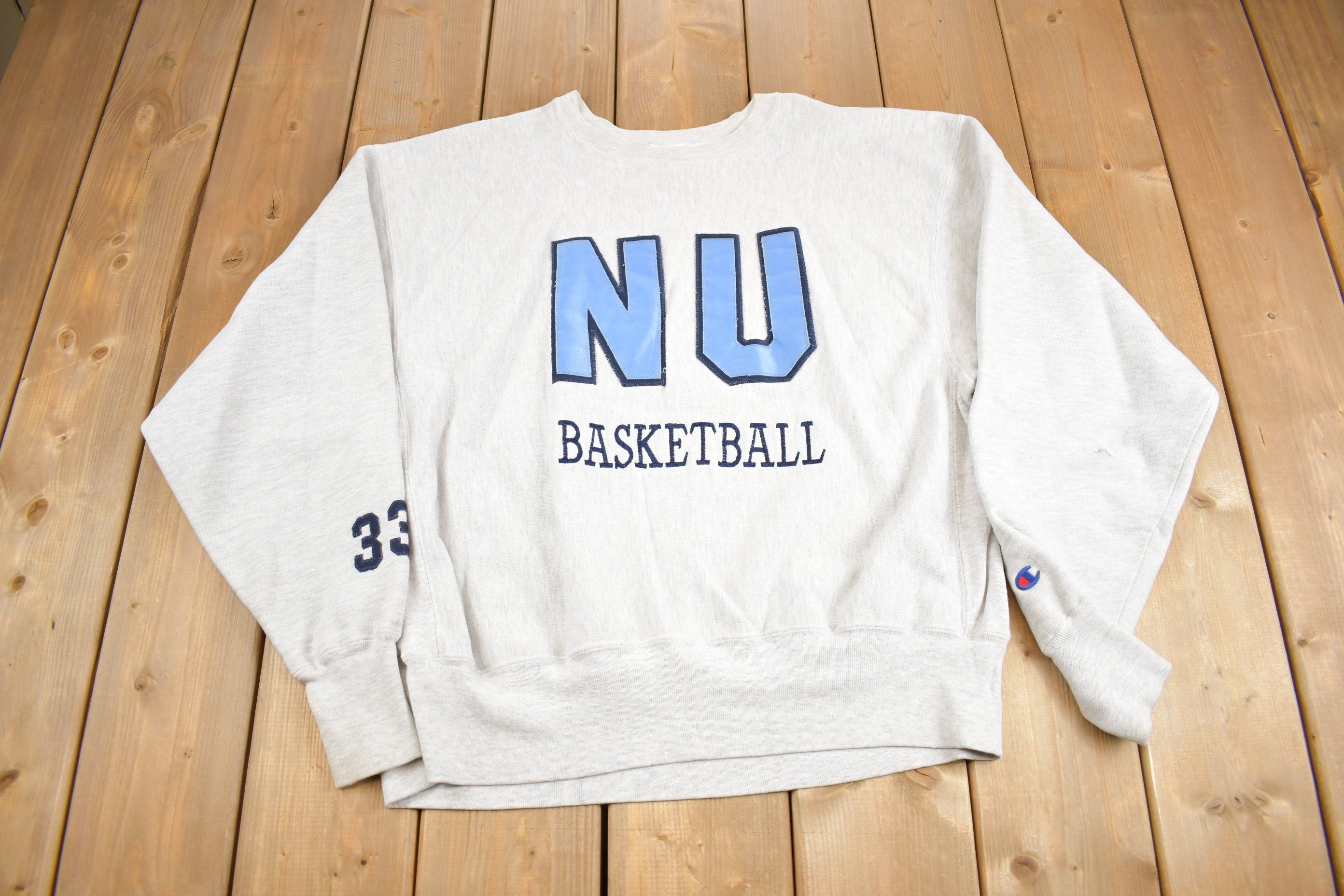 Vintage 1990s North Western University Basketball Champion Sweatshirt