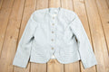 Vintage 1980s Braemar Petites By Michelle Monet Plaid Blazer Jacket