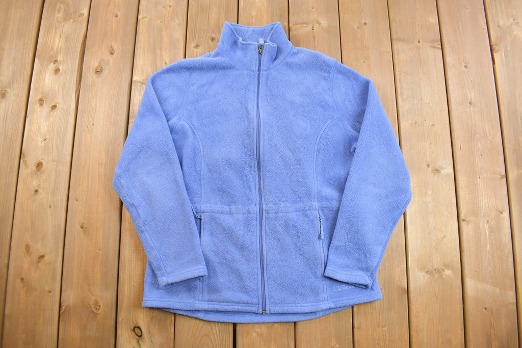 Vintage 1990s LL Bean Deep Pile Fleece Sweater