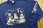 Vintage 90's Snowman Winter Crewneck