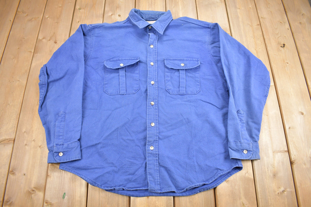 Vintage 1990s Wear Guard Blank Button Up Shirt