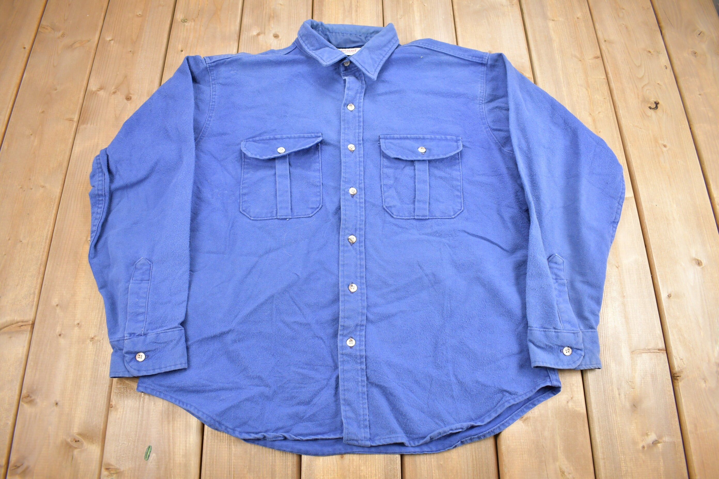 Vintage 1990s Wear Guard Blank Button Up Shirt