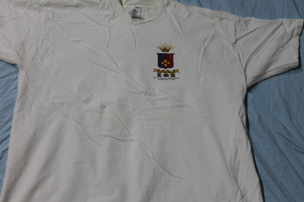 Vintage 1990s Monmouth College Illinois Gamma Graphic T-Shirt