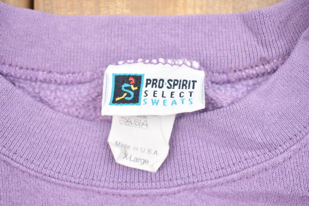 Vintage 1990s Blank Pink Crewneck Sweatshirt