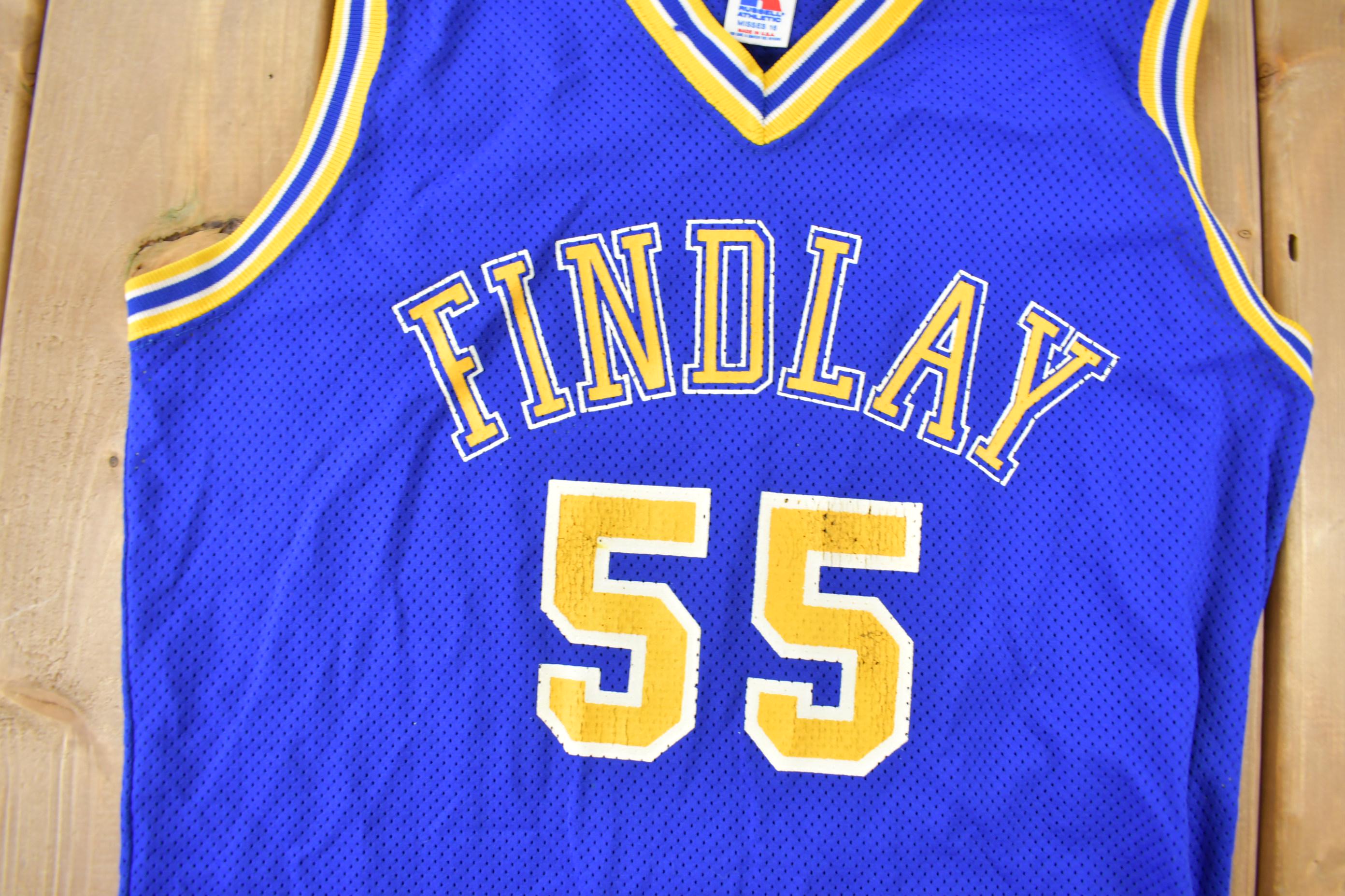 Vintage 1990s Findlay Russell Athletics Women's Basketball Jersey Size 16