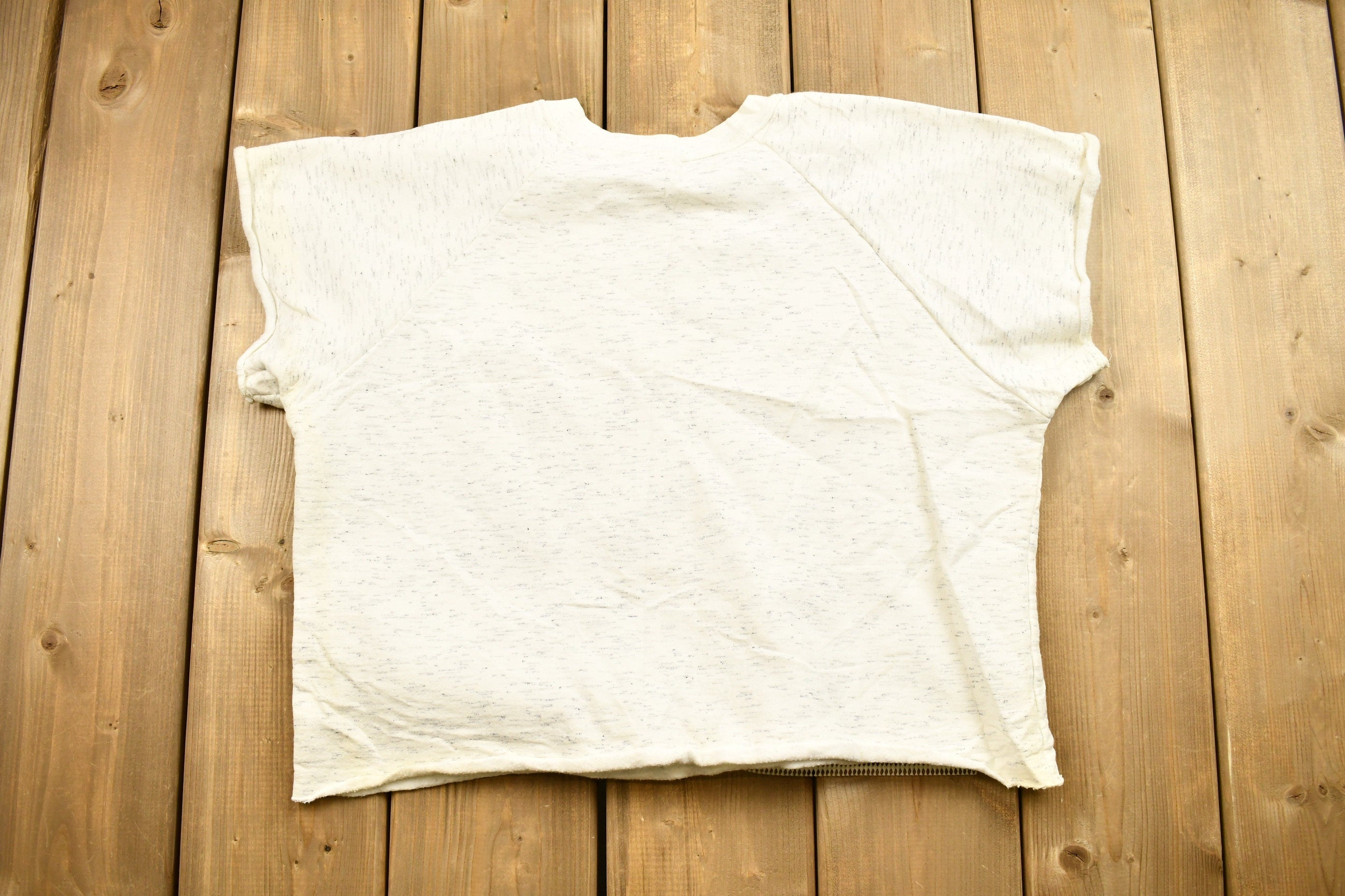 Vintage 1999 Myrtle Beach Cropped Crewneck Sweatshirt