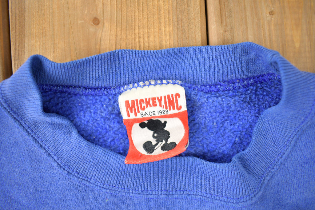 Vintage 1990s Walt Disney World Mickey INC Disney Crewneck Made In USA