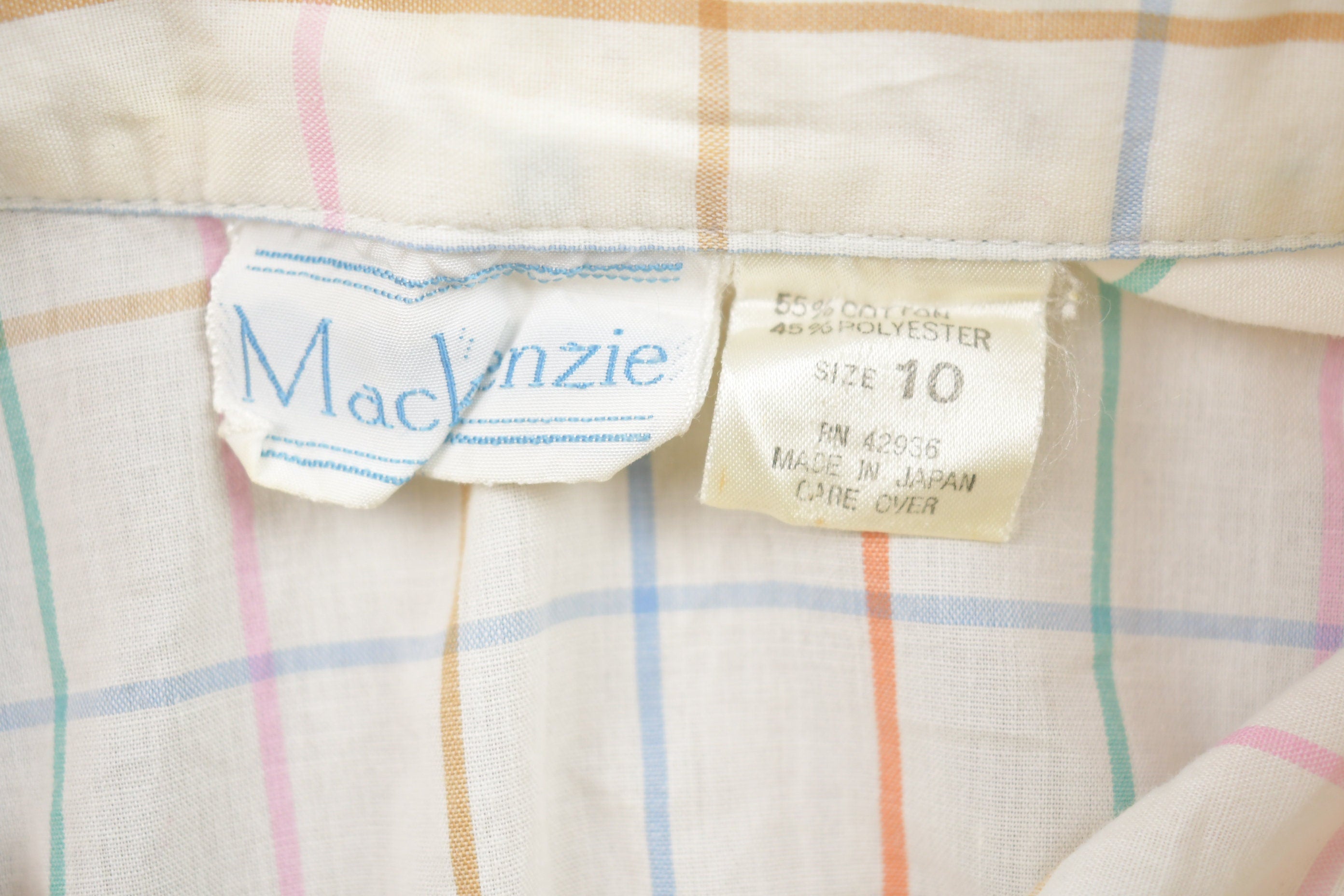 Vintage 1990s Mackenzie Button Up Shirt