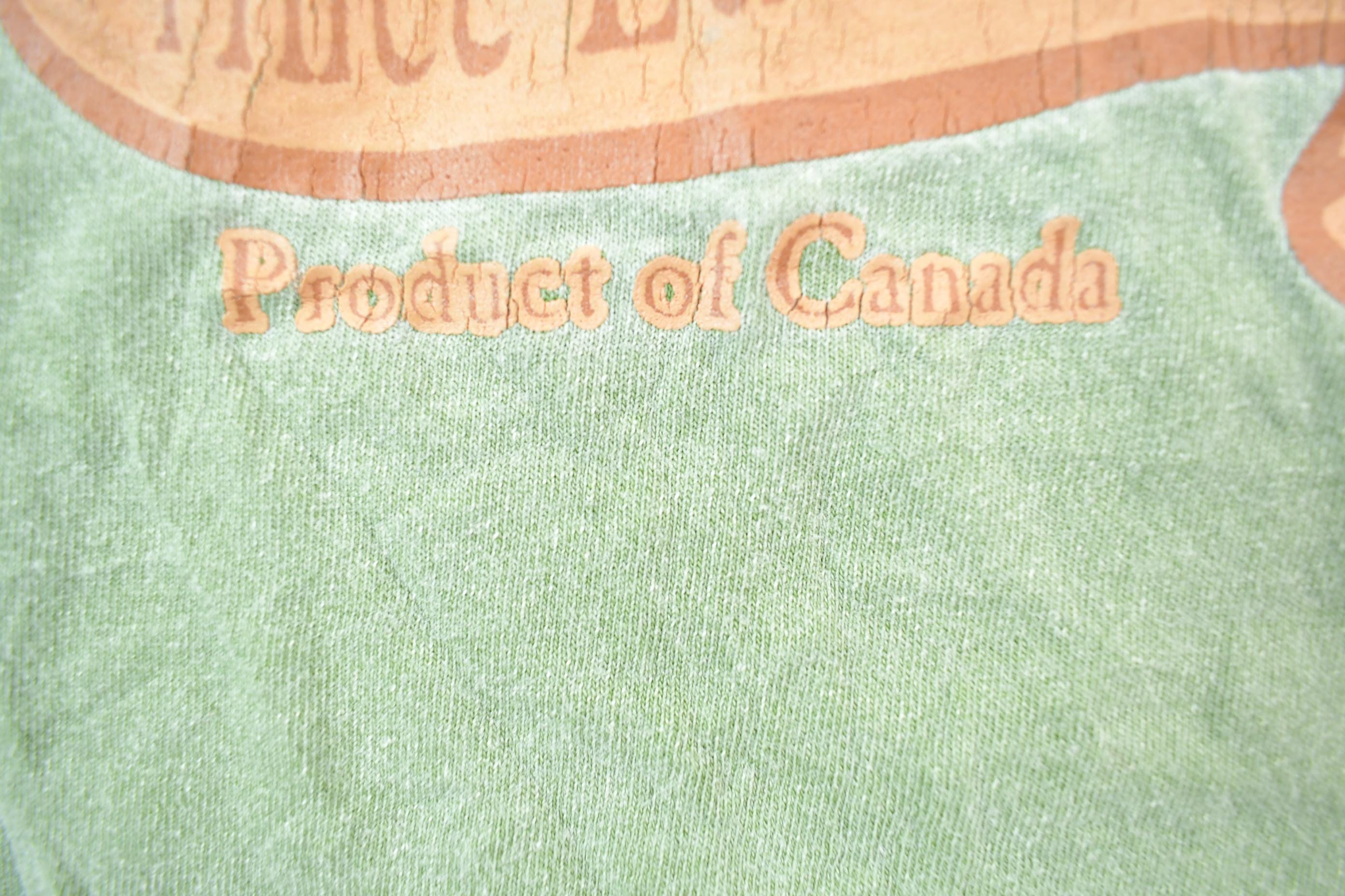 Vintage 1990s No White Dogs Potatoes Prince Edward IslandSouvenir T-Shirt / Streetwear / Made In USA / Vacation Tee / Travel T Shirt
