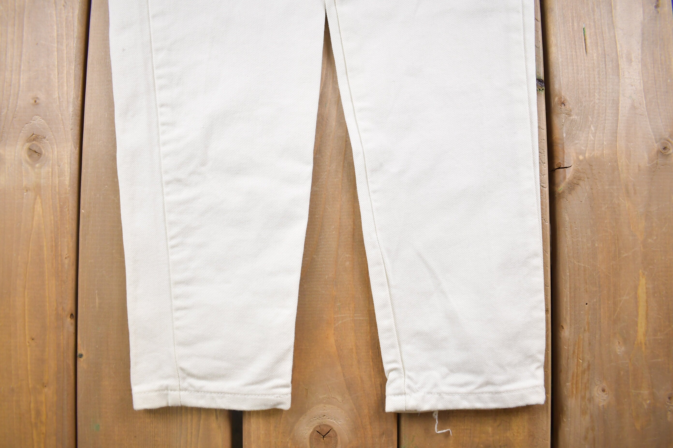 Vintage 1990's Brand New Bonjour White Jeans 24 x 30