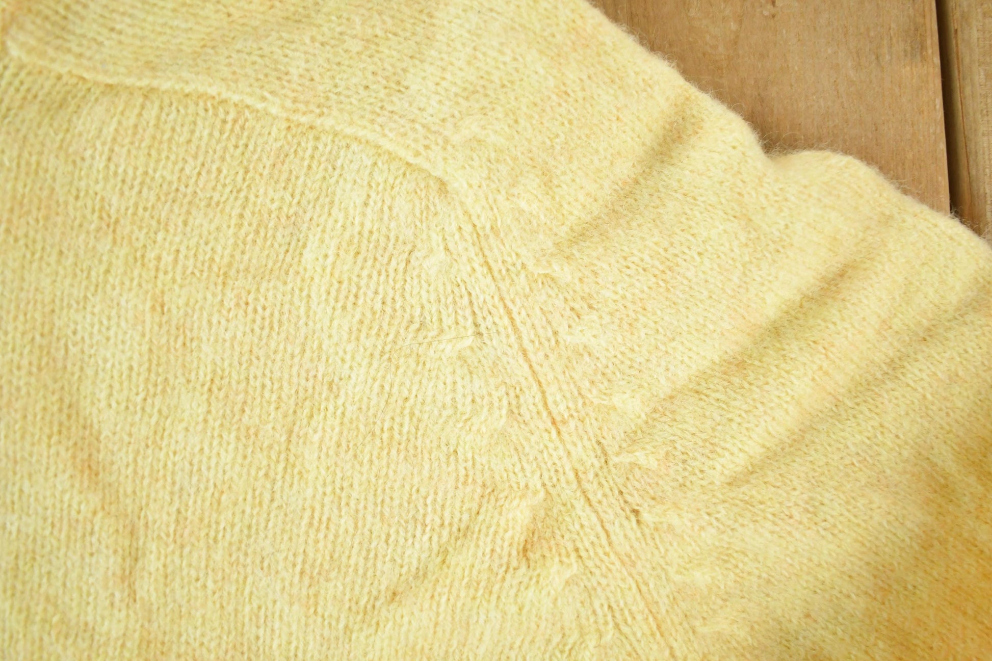 Vintage 1970s Sears The Men's Store Pure Virgin Wool Knit Sweater Mens L