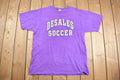 Vintage 1990s Desales Soccer Russell T-Shirt