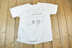 Vintage 1980s Touring Israel Cartoon Single Stitch T-Shirt