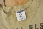 Vintage 1990s When All Else Fails Read The Instructions Bible Graphic Crewneck Sweatshirt Made In USA