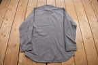 Vintage 1990s Saint Germain Button Up Dress Shirt