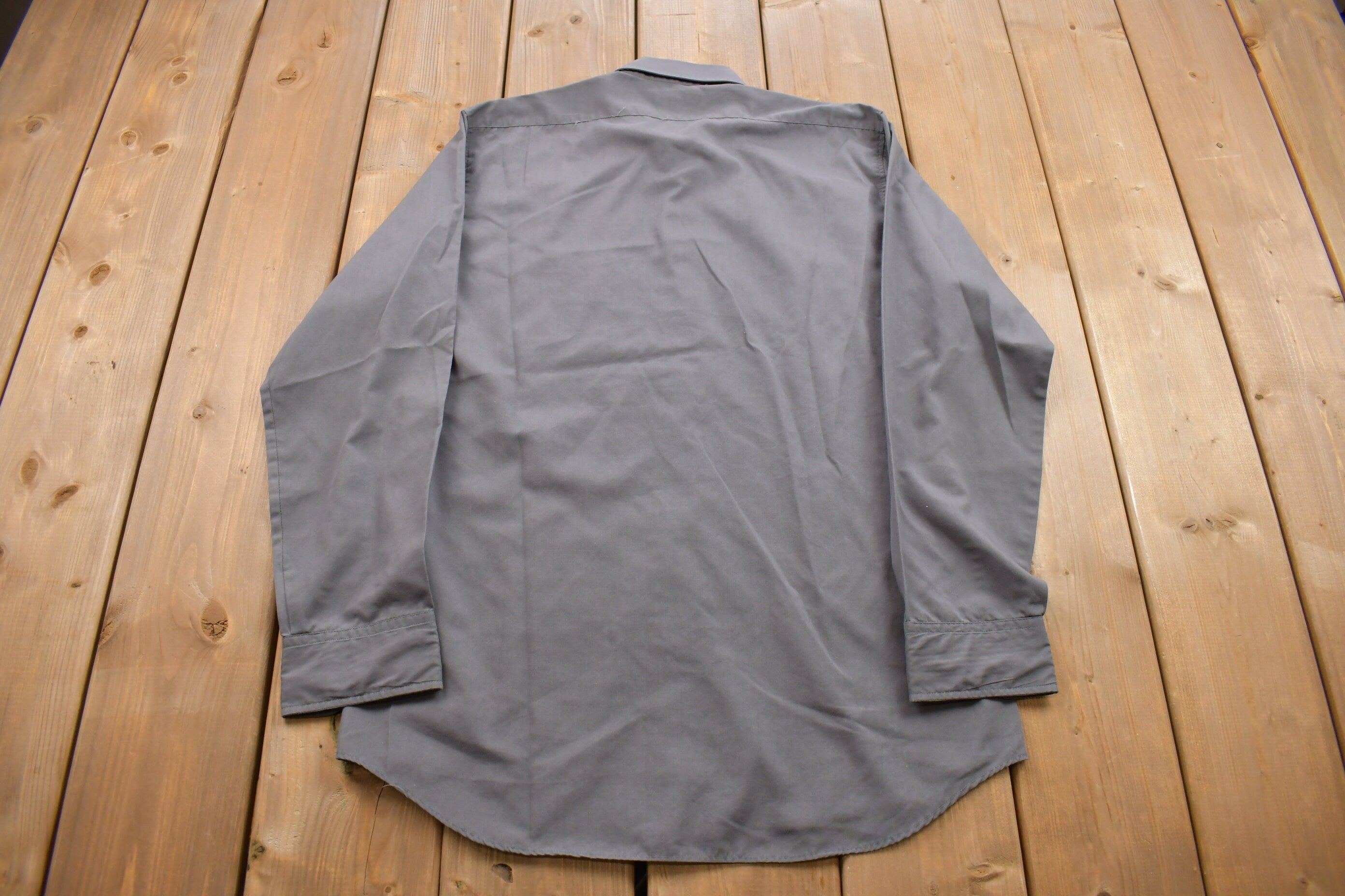 Vintage 1990s Saint Germain Button Up Dress Shirt