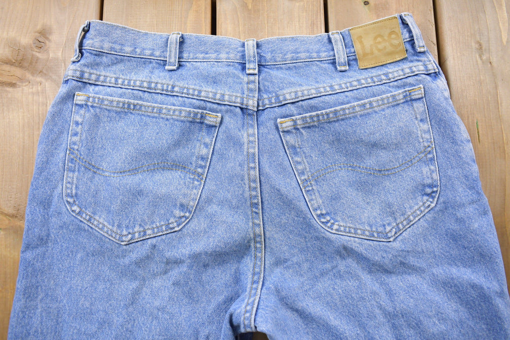 Vintage 1980's Lee Blue Straight Leg Jeans 32 x 29