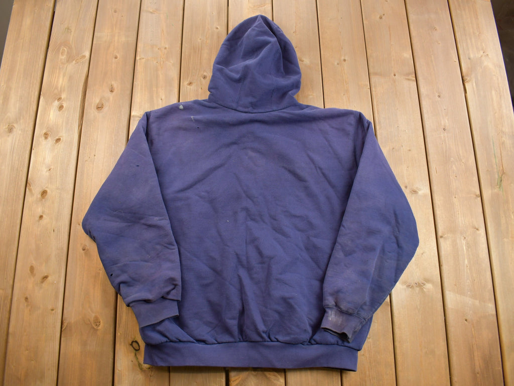 Vintage 1990s Carhartt Thermal Lined Heavy Weight Zip Up Hoodie