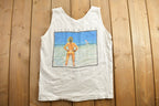 Vintage 1990s Life's A Beach Travel Tank Top