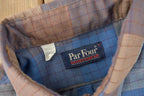 Vintage 1990s Par Four Sportswear Plaid Button Up Flannel Shirt