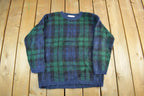 Vintage 1990s Christopher & Banks Mohair Knit Crewneck Sweater Women's Large