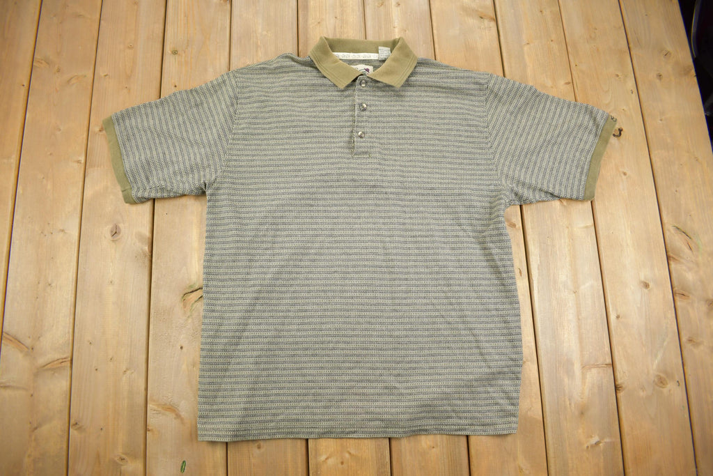 Vintage 1990s Chi Chi Signature Dad Golf Quarter Button Up Shirt