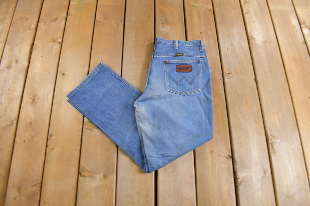 Vintage 1970s Wrangler Western Style Jeans Size 34 x 28