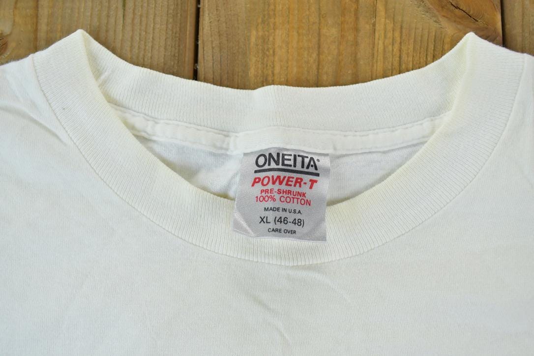 Vintage 1980s Richters Munchen Deutschland Single Stitch Graphic Print T-Shirt