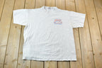 Vintage 1990s Single Stitch Mako Pub Brew and Chew Martha's Vineyard Graphic T-Shirt