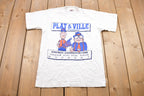 Vintage 1990s Plat & Ville Graphic T Shirt