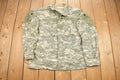 Vintage Army Digital Camo Military Button Up Shirt