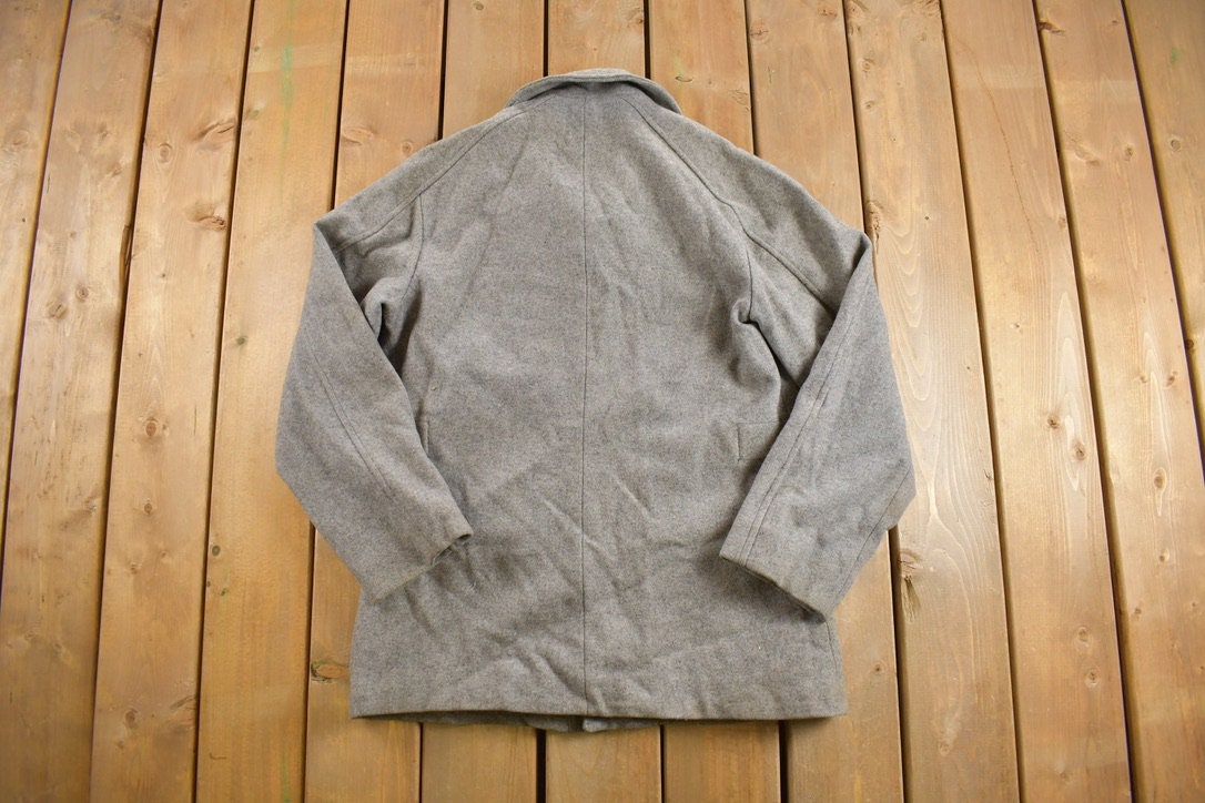 Vintage 1970s LOBO by Pendleton Plaid Lined Jacket Size XL