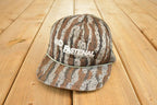 Vintage 1980s Fastenal Camo Mesh Snapback Trucker Hat /