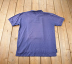 Vintage 1990s Toronto Maple Leafs Embroidered Golf Shirt Made In USA
