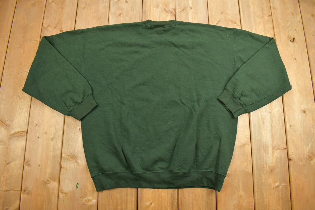 Vintage 1990s MV. Sport Varsity "S" Crewneck Sweatshirt